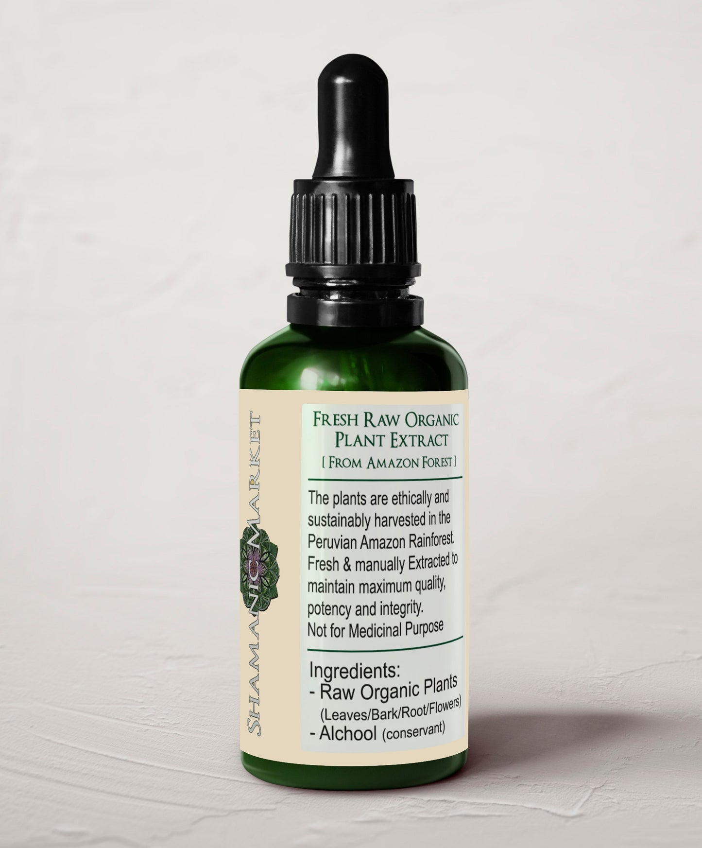 GUAYUSA | Ilex Guayusa | [ lucid dreaming / intuition / vision / perception] | Raw Organic Plant Extract | Essence | Amazon Forest | 30ml