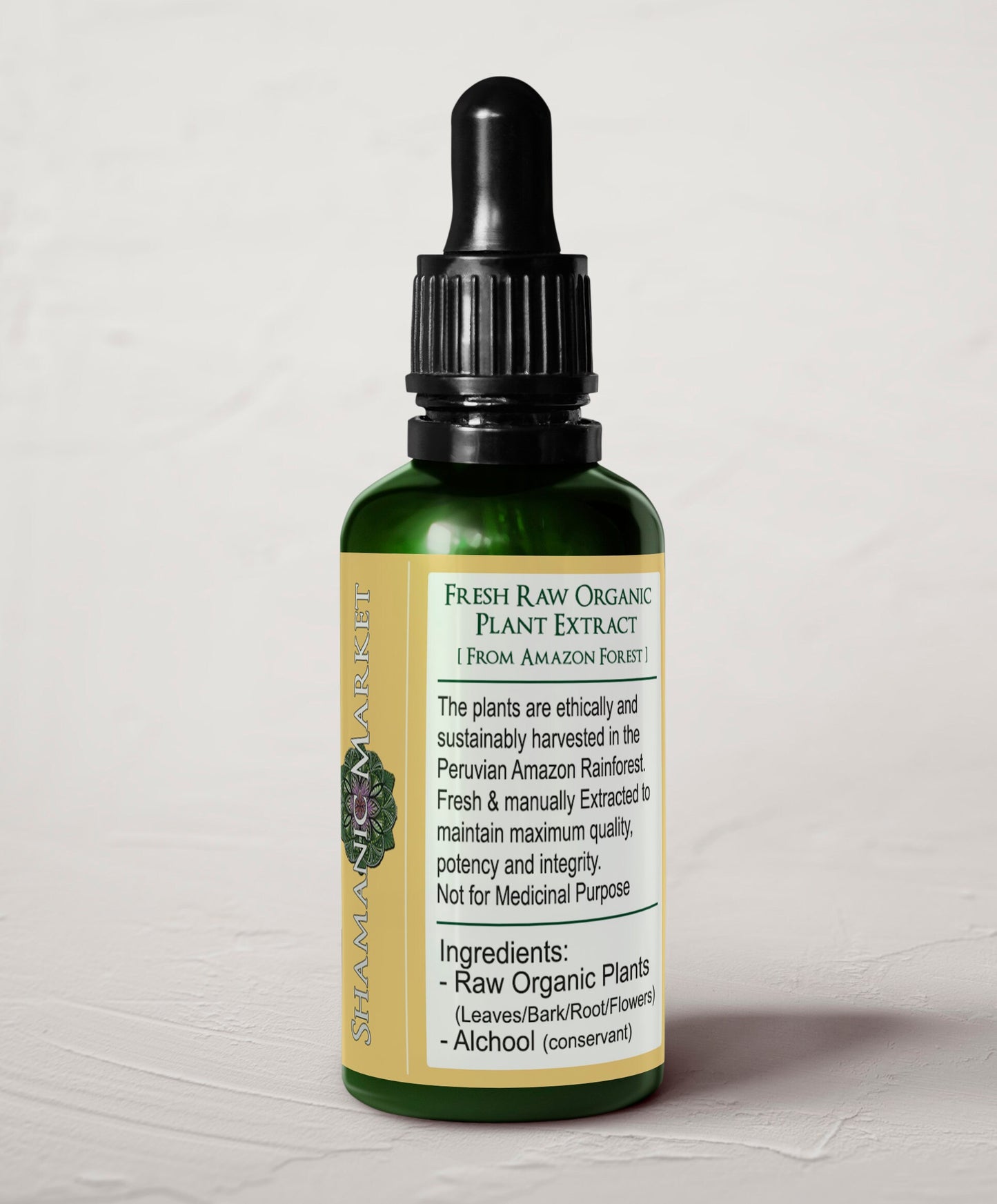 CHUCHUHUASI | Maytenus laevis | [energy / fire energy / strength] | Raw Organic Plant Extract | Microdose | Essence | Amazon Forest | 30ml