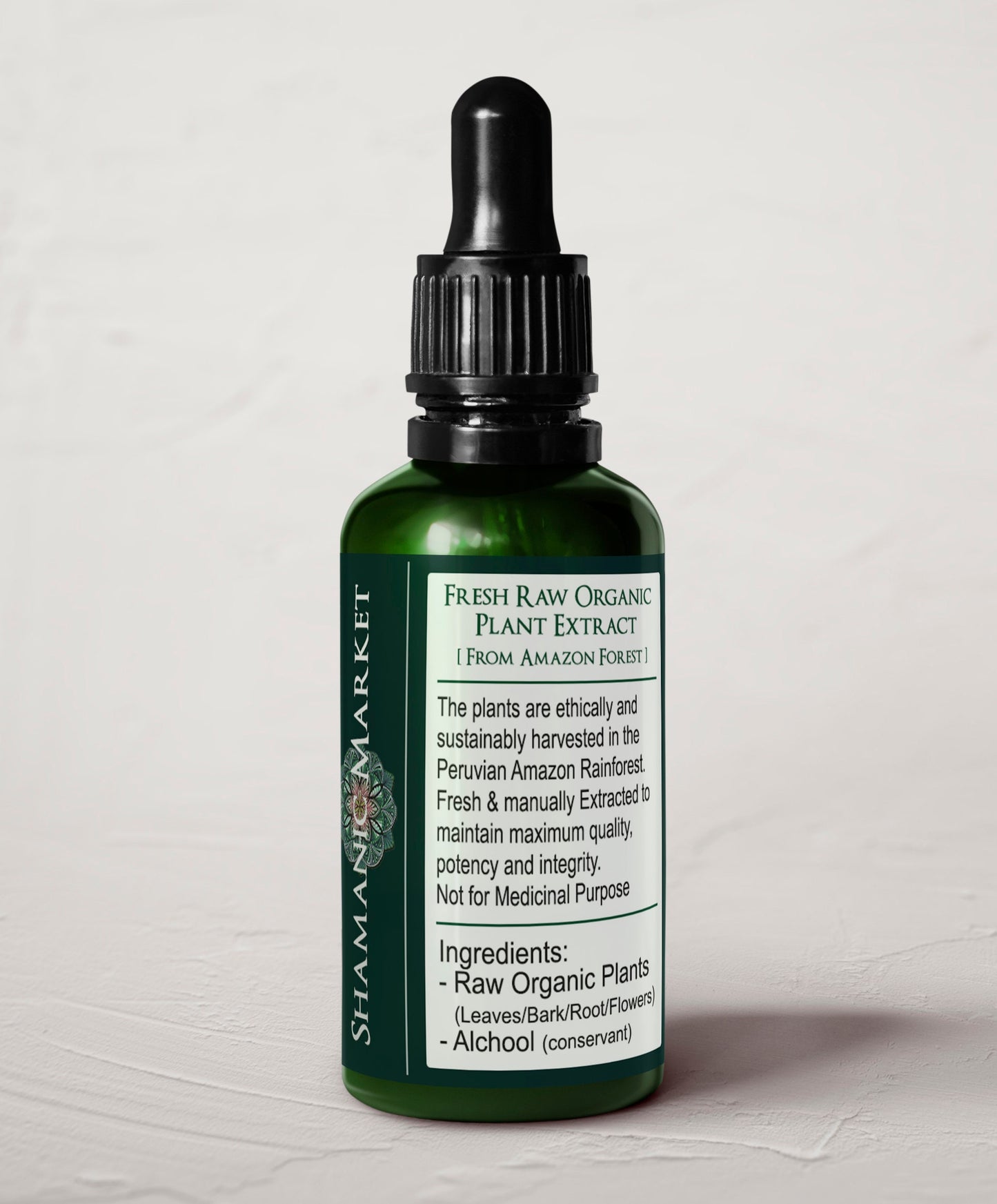 MUCURA ANAMU | Petiveria alliacea | [ cleansing / purify / grounding / clarity ] | Raw Organic Plant Extract | Microdose | Essence | 30ml